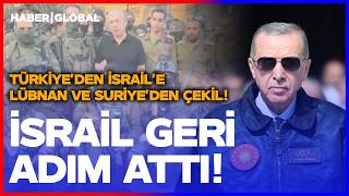 Erdoğan Uyardı İsrail Ordusu Geri Adım Attı! Lübnan Basını: Erdoğan Lübnan İçin Devreye Girdi