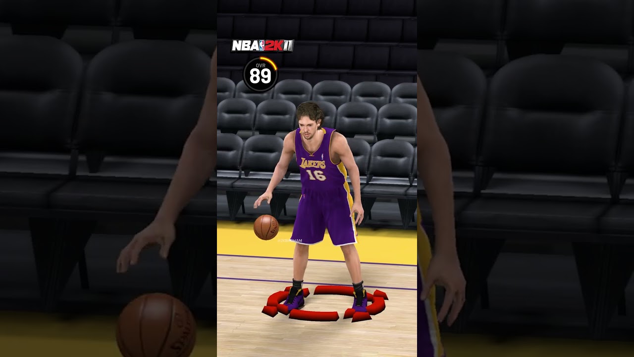 Pau Gasol Throughout The Years NBA 2K2 - NBA 2K24