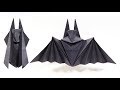 Origami Halloween Bat - Paper Folding / Papier Falten / 종이접기 - Paper Crafts 1101 おりがみ