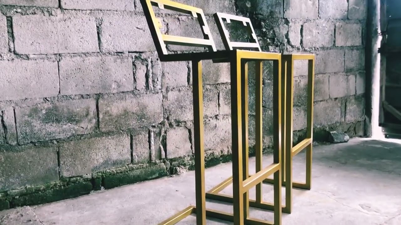 500 pesos may high chair kana / DIY bar stool