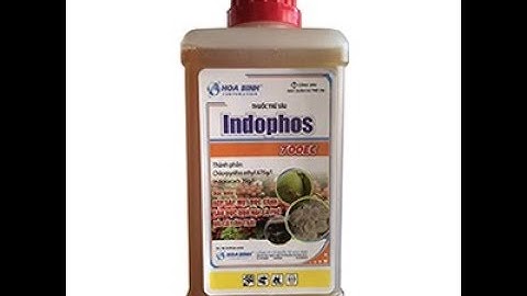 Indophos 700EC - Thuốc đặc trị rệp sáp, mọt đục cành, sâu đục quả