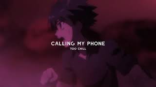 lil Tjay - calling my phone (slowed + reverb) Resimi