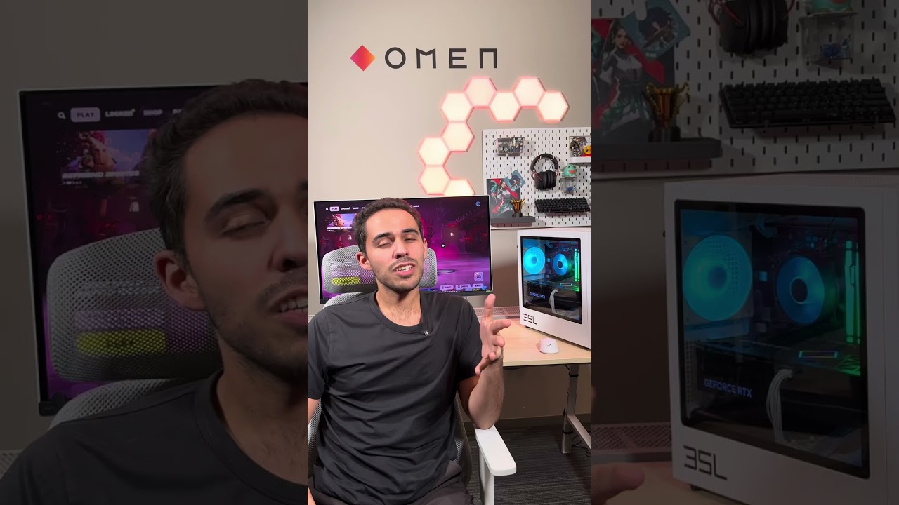 let’s see Fortnite run at max settings on an OMEN 35L 👀