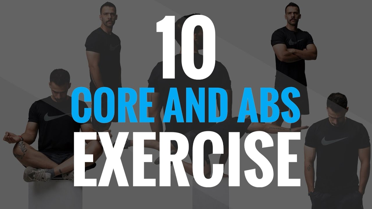 10 min core and abs exercise 
