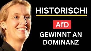 🚨 HISTORISCH! - AfD GEWINNT AN DOMINANZ – ARBEITER WENDEN SICH AB! 🚨
