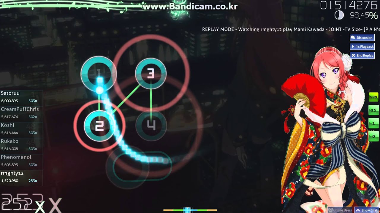 [OSU!] JOINT - TV Size - [PAN's insane]