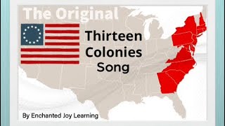 The 13 Colonies Song