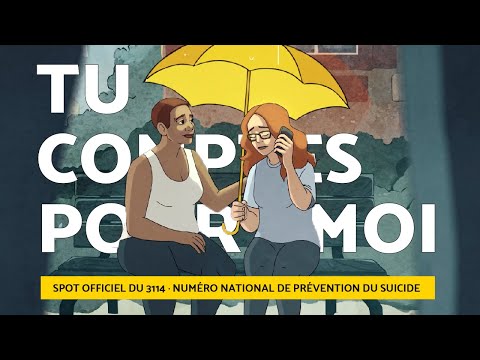 Vidéo Spot officiel du 3114, le numéro national de prévention du suicide 