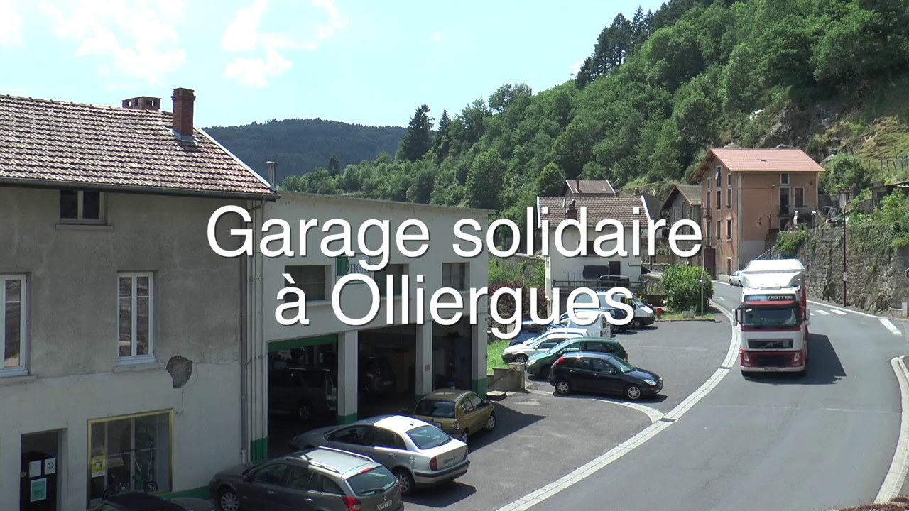 Garage solidaire à Olliergues