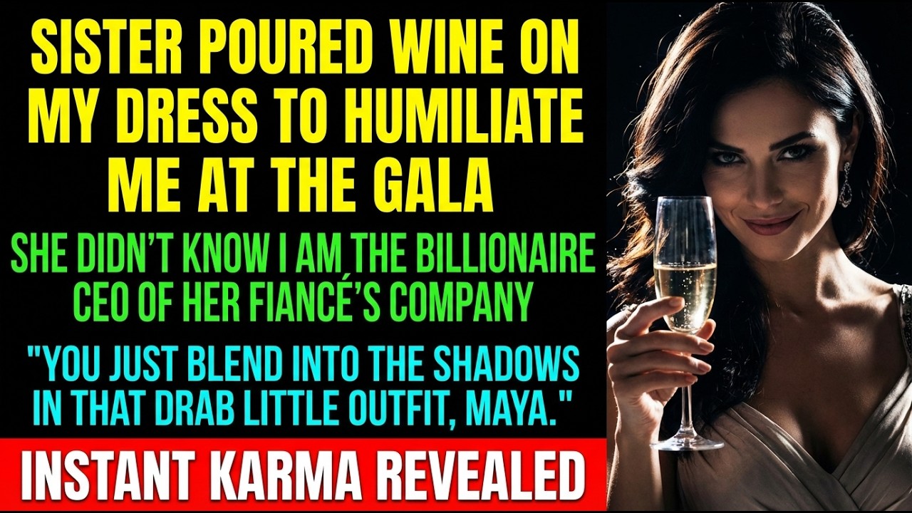 SISTER Poured Wine On My Dress, So I EXPOSED Her Fraud In Front Of 500 Guests — INSTANT REVENGE