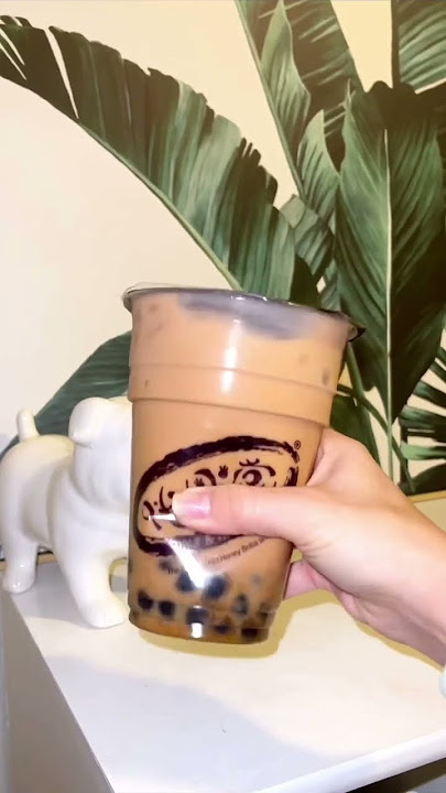 ASMR Milk tea Boba sound,satisfying Video 🧋