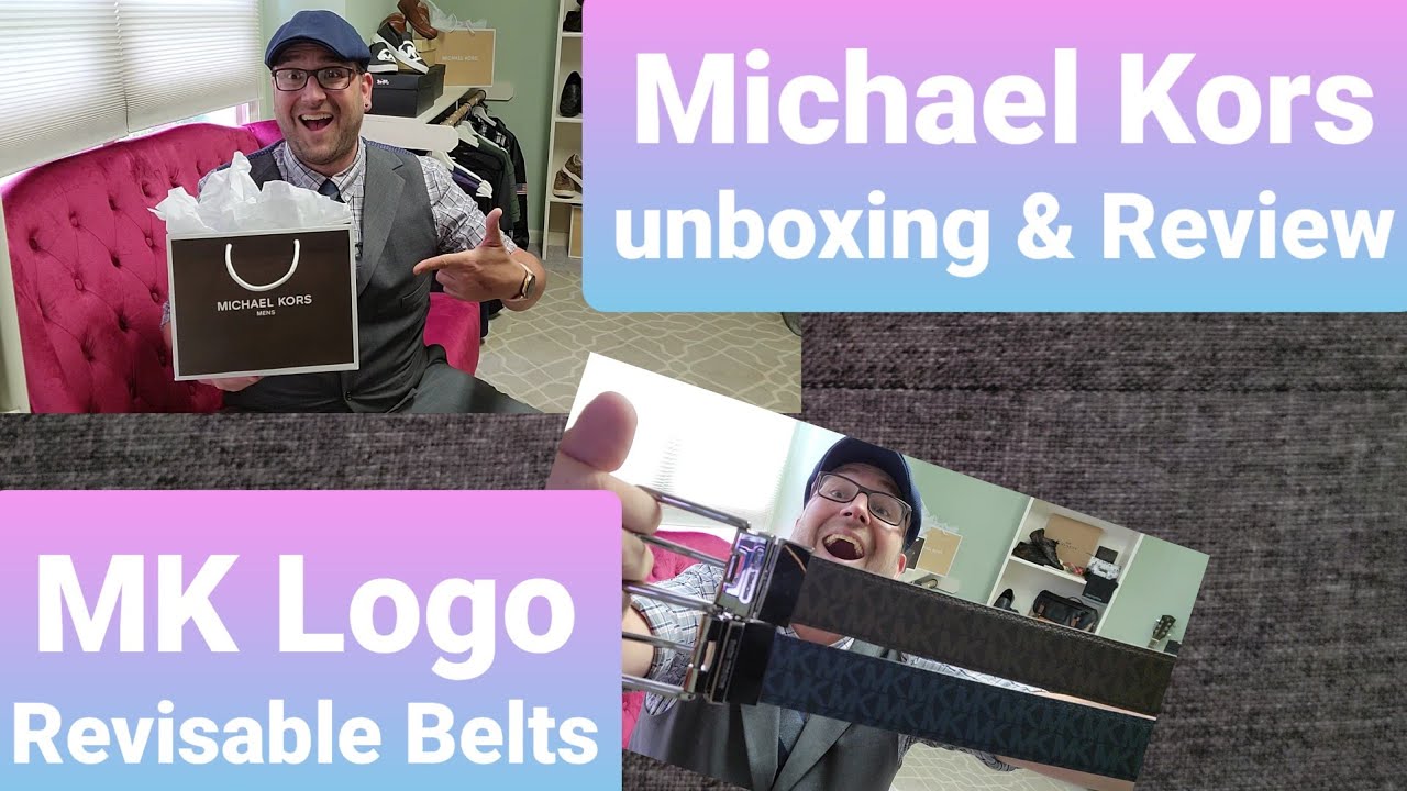 Michael Kors Unboxing and Review Reversible Belt