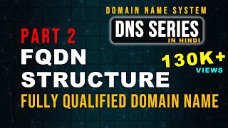 DNS Structure & FQDN Explained in Hindi | Domain Name System Full Tutorial | DNS PART 2