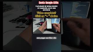 Desbloqueio Conta Google A20s / A207m ATUALIZADO.. MAIO de 2024!! #frp #samsung ...