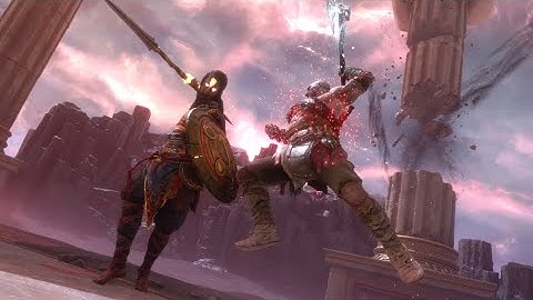 (WORLDS SECOND) True level 1 no upgrades Kratos vs Tyr max difficulty GOWR Valhalla