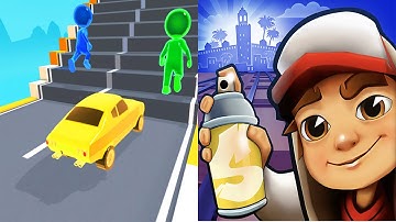 Subway Surfers VS Shape shifting - All Levels Gameplay Android,ios (Part 13)