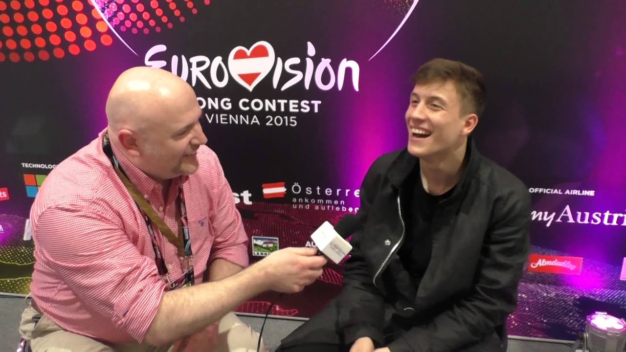 Eurovision Ireland interviews Loïc Nottet from Belgium in Vienna at Eurovision 2015
