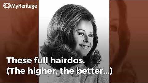 Flashback to the 60s