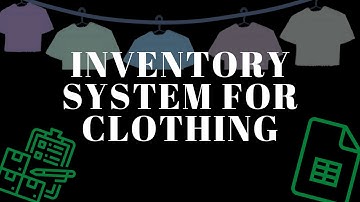 Inventory SYSTEM for Clothing with Multiple Variations in Google Sheets 👕📊