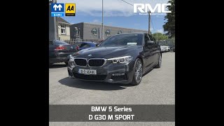 BMW 5 SeriesD G30 M SPORT