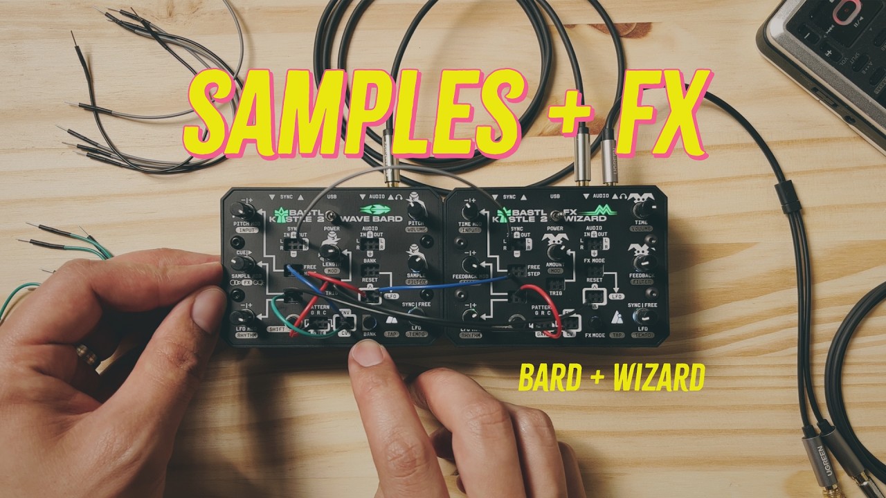 Glitchy Music Maker Your in Pocket: Bastl Kastl 2 Wave Bard & FX