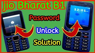 Jio bharat phone lock ऐसे तोड़े || Jio Bharat b1 Pin lock remove || Jio bharat pin unlock