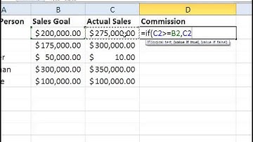 Excel 2010 - IF Function