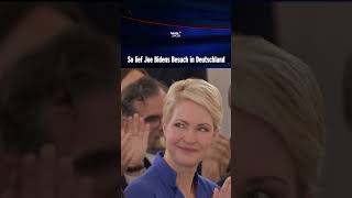 So lief Joe Bidens Besuch in Deutschland