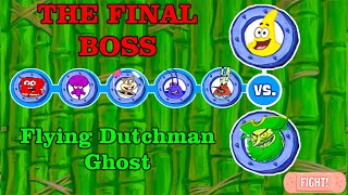 Final Boss Flying Dutchman Ghost - Patrick Star Vs All Opponents Reef Rumble Tournament