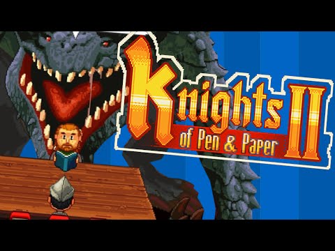 Insane Monster! |Knights of Pen and Paper 2| gameplay review