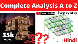 STAAD Pro V8i SS6: 3D Design Analysis in Staad Pro | Home Design Structure Analysis