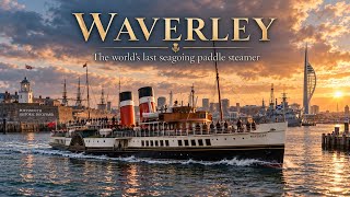 A Day on the World’s Last Seagoing Paddle Steamer