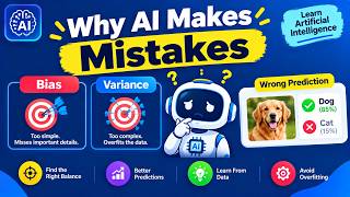 What is Bias and Variance in Machine Learning | Why AI Gets Predictions Wrong