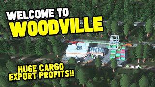 HOW HUGE CARGO EXPORTS MAKE SO MUCH MONEY? - Cities Skylines Woodville #3