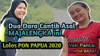 Latihan voli Pantai PAPUA BARAT Menjelang PON PAPUA 2020