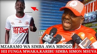 MZARAMO WA SIMBA SIMON MSUVA KARIBU SIMBA,HII KUBWA KULIKO YANGA MJIANDAE,ROBERTINHO KAZI KWAKO SASA