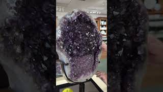 Two-Tone Spinning Amethyst  💎↪️ #crystals #rosequartz #crystalshop