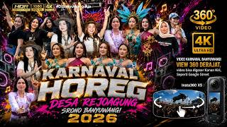 Video 360 Derajat - Karnaval Horeg Desa Rejoagung Srono Banyuwangi 2026 - SIANG