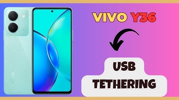 Usb Tethering VIVO Y36 || How to use USB tethering || USB tethering settings || Set USB Tethering