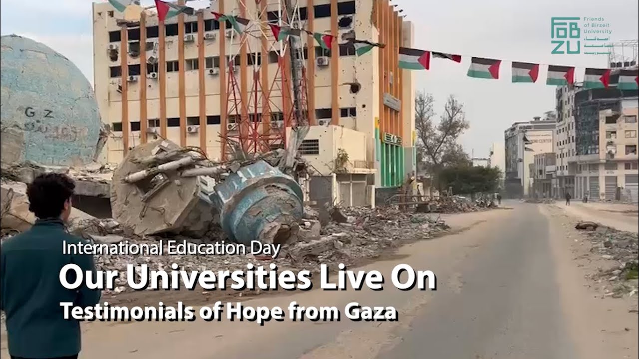 Our Universities Live On: Testimonials of Hope from Gaza - YouTube