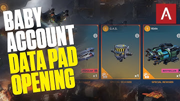 War Robots - Wat heeft mijn babyaccount gewonnen met 65 gratis datapads?