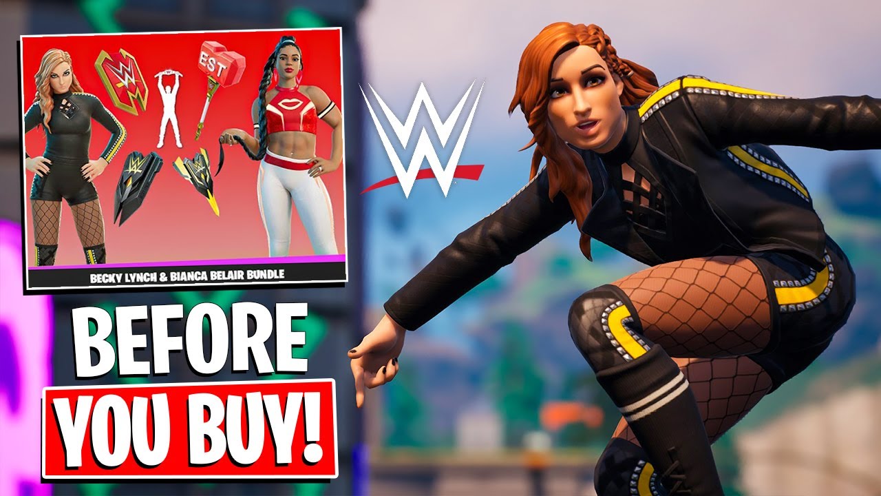WWE x Fortnite: Bianca Belair and Becky Lynch bundle is a raw deal for  wrestling fans - Mirror Online