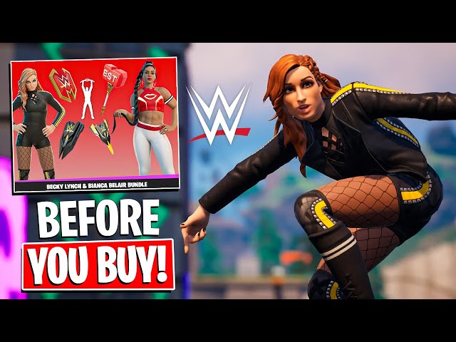 WWE x Fortnite: Bianca Belair and Becky Lynch 🔥 #wwefortnite #beckyly, Bianca Belair In Fortnite