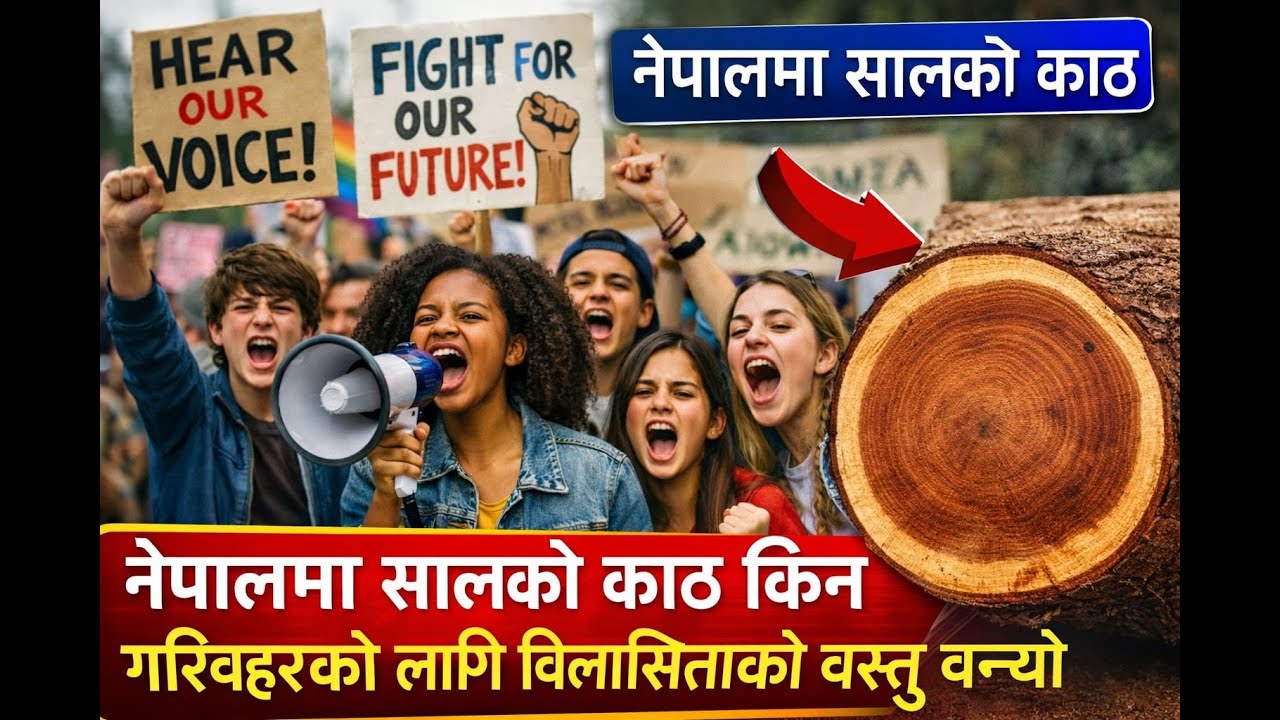 नेपालको सालको काठ किन गरिवले घर बनाउदा विलासिताको वस्तु बन्यो ।