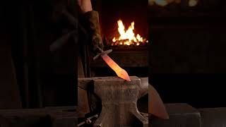 Asmr Forging Ancient Sword Mesmerizing Hammer & Fire Sounds Blacksmith Art