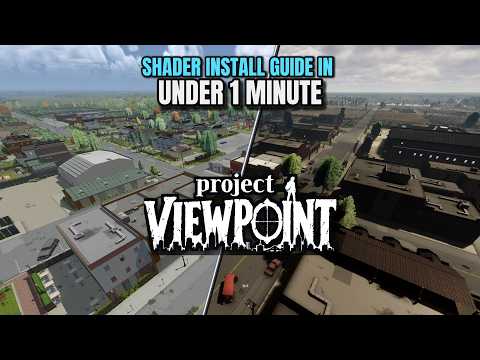 How to Install MINECRAFT Shaders in Project Zomboid 3D in 1 Minute | Project Viewpoint