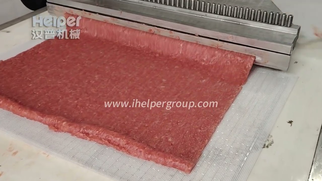 Core Vacuum Filling Process | Helper Meat Jerky Production Equipment