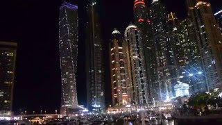 Dubai Marina At Night