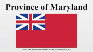 Province of Maryland