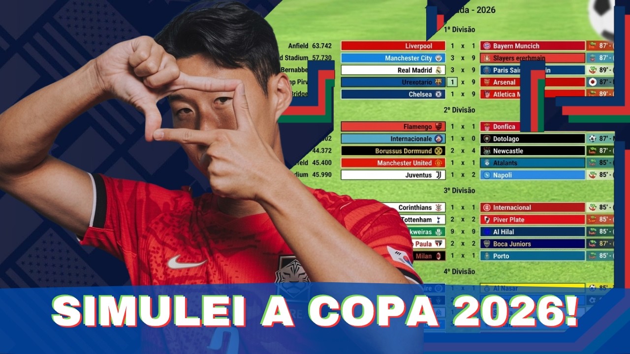 MAKEFOOT: CONDUZIMOS A CORÉIA DO SUL NA COPA! Será que deu bom?
